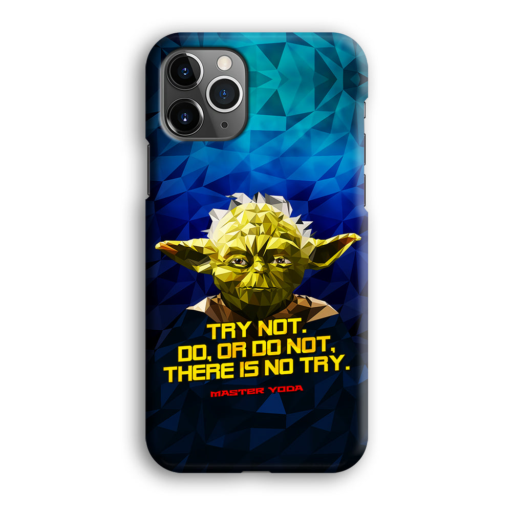 Star Wars Yoda Quote iPhone 12 Pro Max Case-Phone Case-3D Case-Altracase