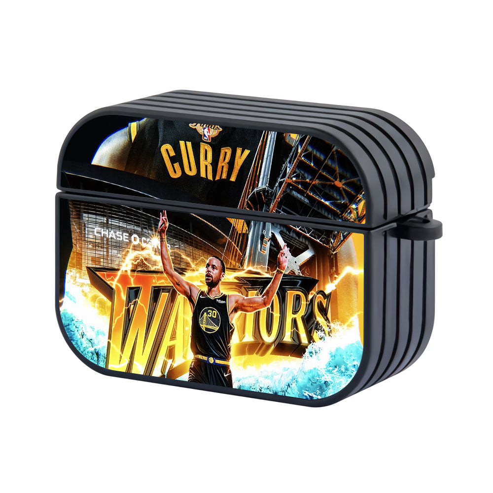 Stephen Curry Golden State Warriors Hard Plastic Case Cover For Apple Airpods Pro 2-AirPod Case-Altracase