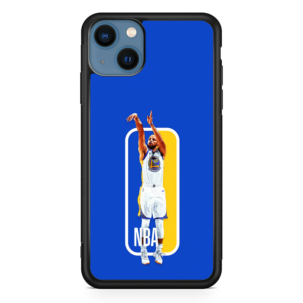 Stephen Curry Golden State Warriors iPhone 13 Case-Phone Case-Rubber Black (2D Case)-Altracase