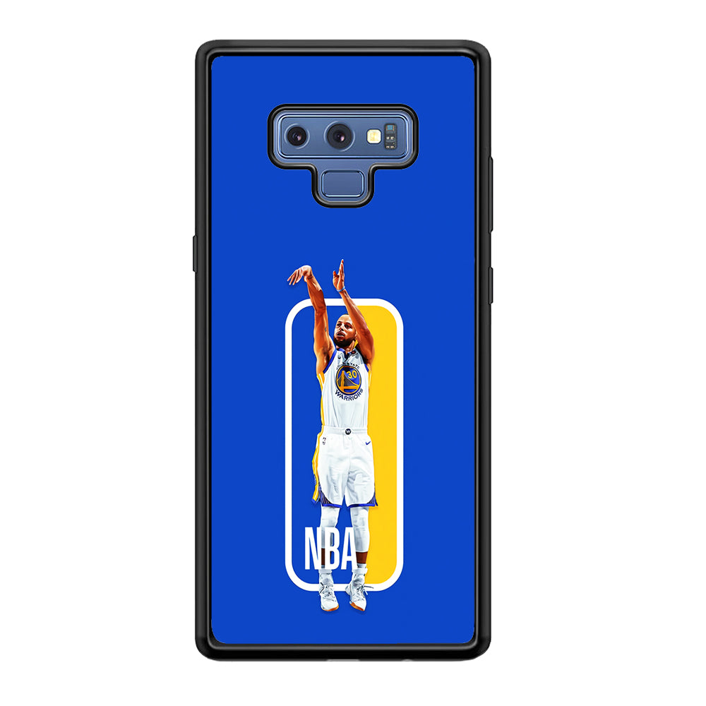 Stephen Curry Golden State Warriors Samsung Galaxy Note 9 Case-Phone Case-Tempered Glass Case-Altracase