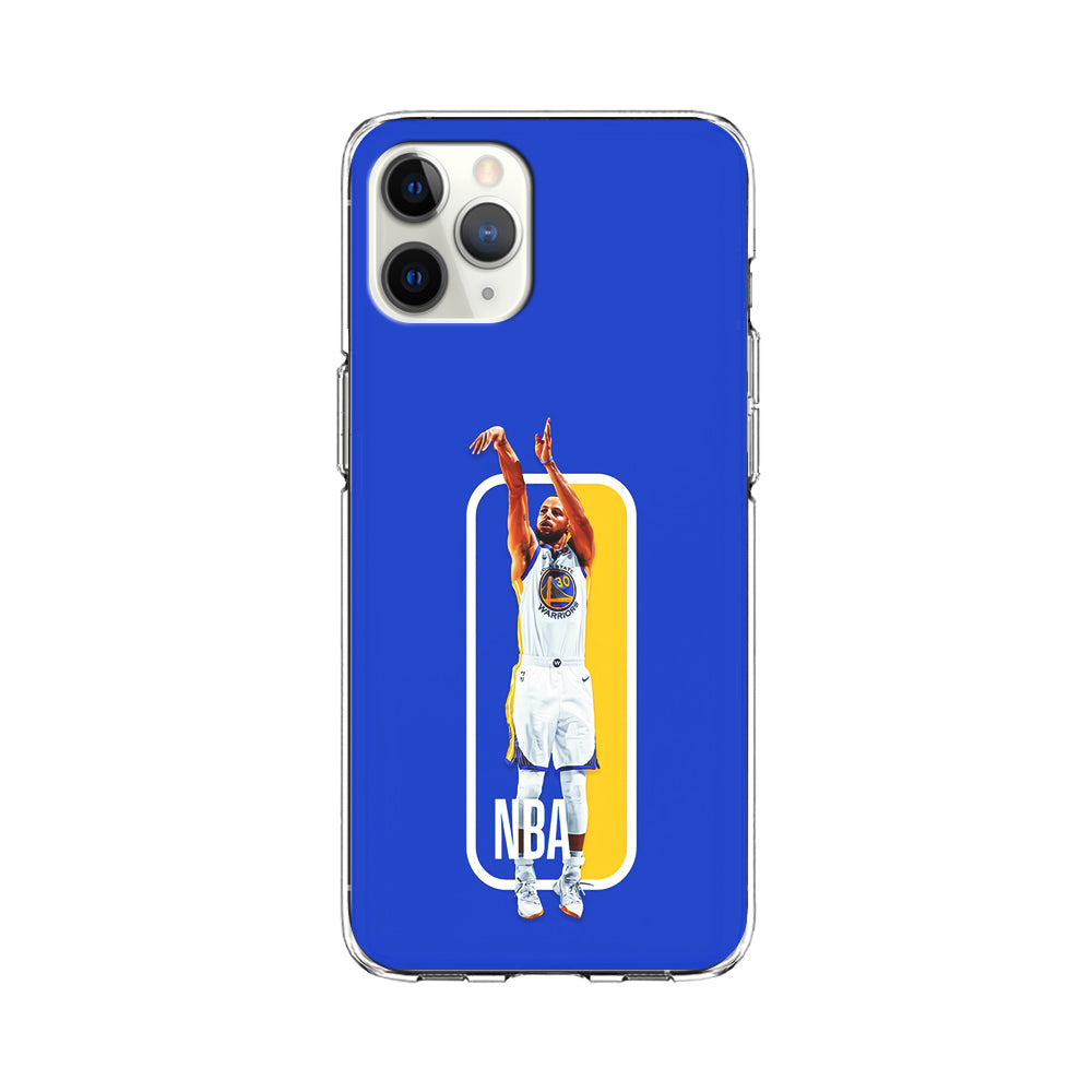 Stephen Curry Golden State Warriors iPhone 11 Pro Case-Phone Case-Clear Soft Case-Altracase