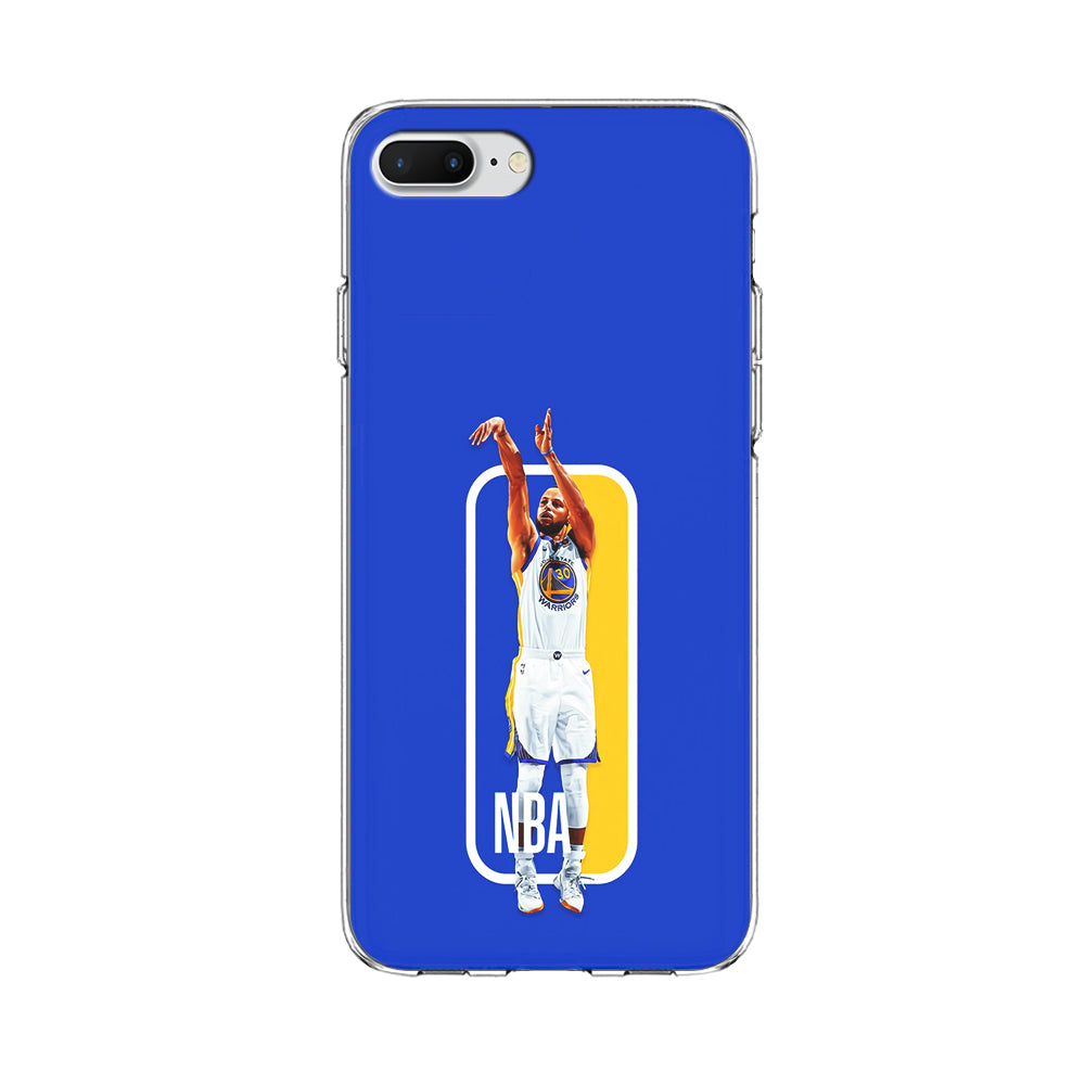 Stephen Curry Golden State Warriors iPhone 8 Plus Case-Phone Case-Clear Soft Case-Altracase