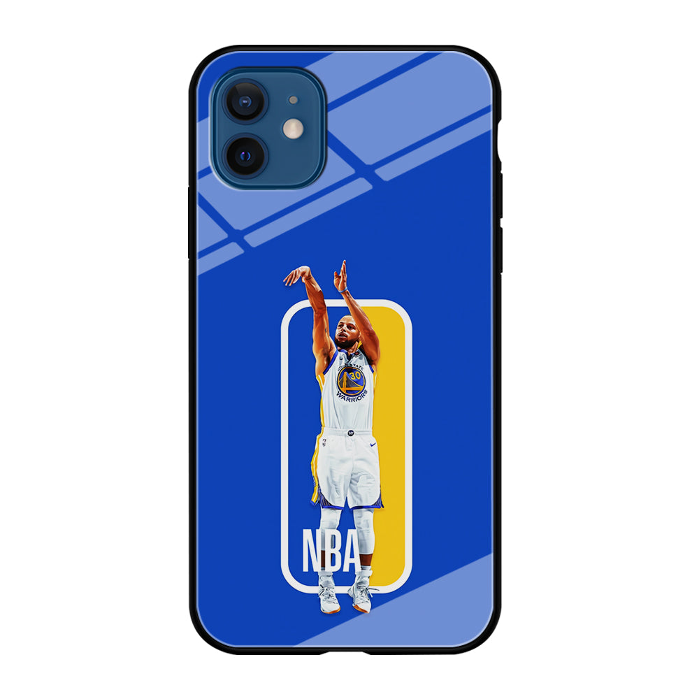 Stephen Curry Golden State Warriors iPhone 12 Case-Phone Case-Tempered Glass Case-Altracase