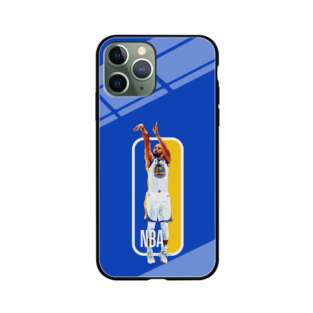 Stephen Curry Golden State Warriors iPhone 11 Pro Max Case-Phone Case-Tempered Glass Case-Altracase