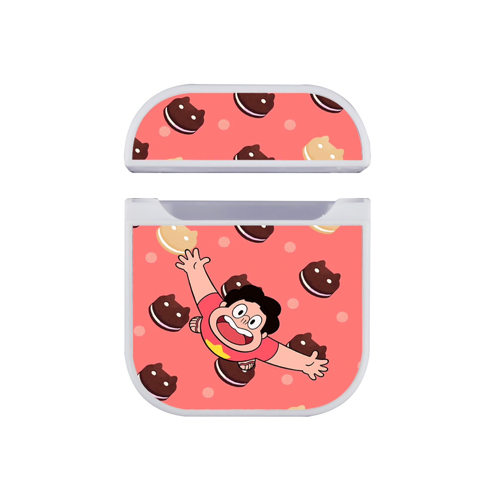 Steven Universe Cartoon Hard Plastic Case Cover For Apple Airpods-AirPod Case-White-Altracase