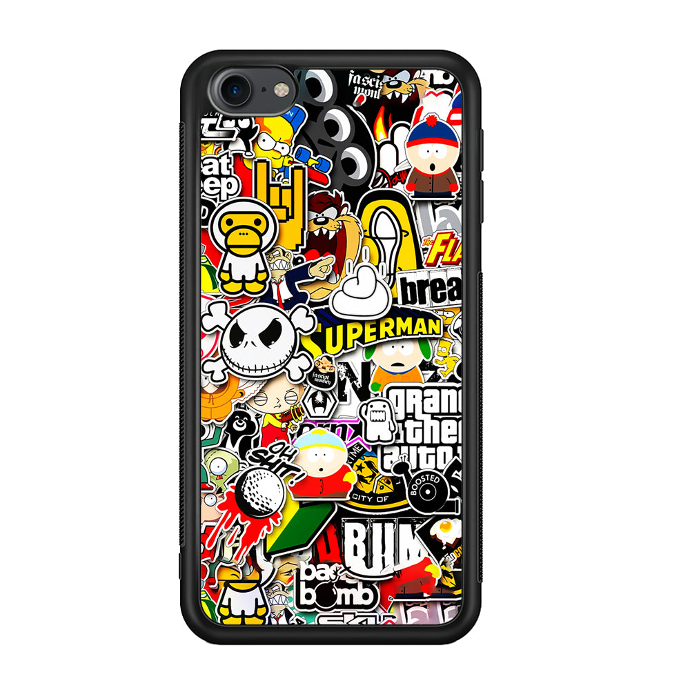 Sticker Collection Image iPod Touch 6 Case-Phone Case-3D Case-Altracase