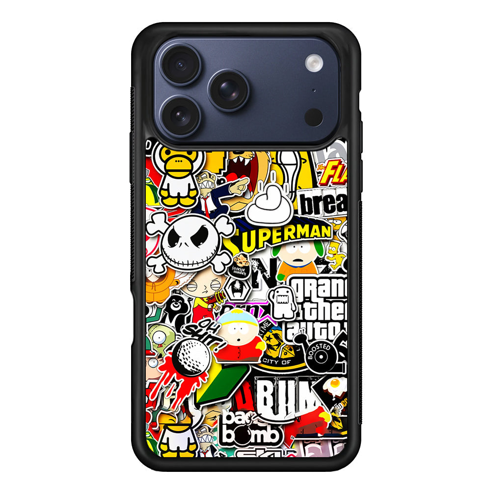 Sticker Collection Image iPhone 17 Pro Max Case - Altracase