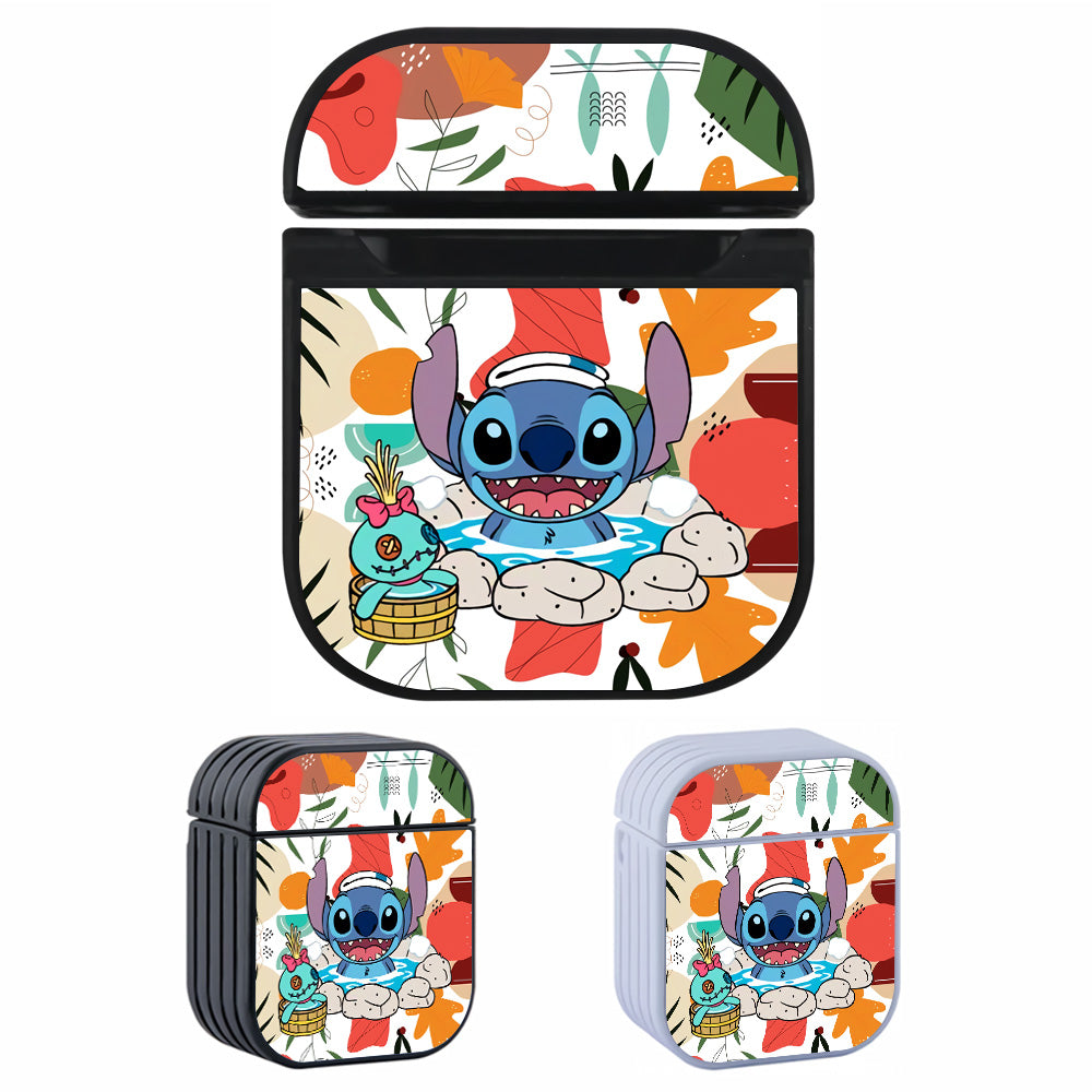Stitch Warmful from Onsen Apple AirPods Case-AirPod Case-Altracase