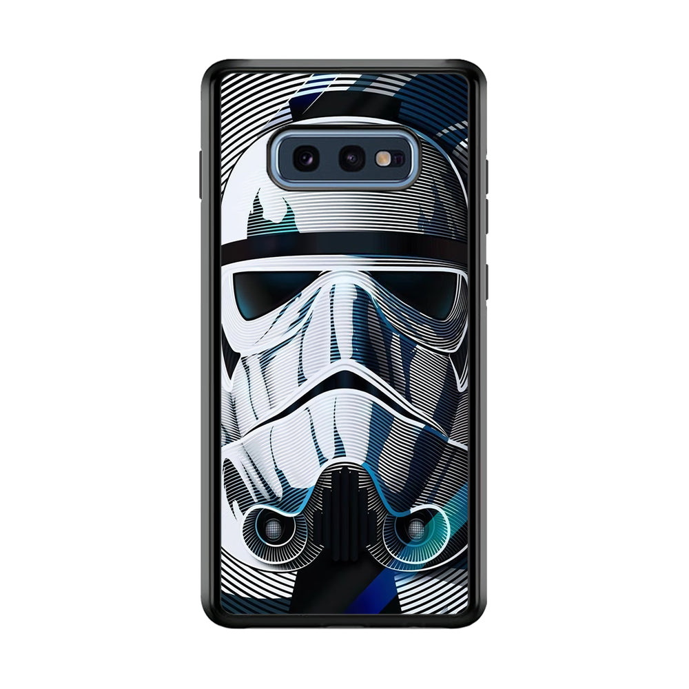 Stormtrooper Face Star Wars Samsung Galaxy S10E Case-Phone Case-Rubber Black (2D Case)-Altracase