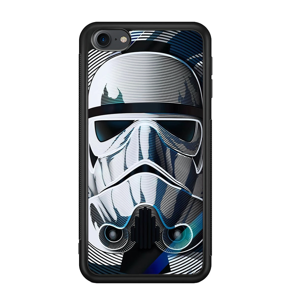 Stormtrooper Face Star Wars iPod Touch 6 Case-Phone Case-Rubber White (2D Case)-Altracase