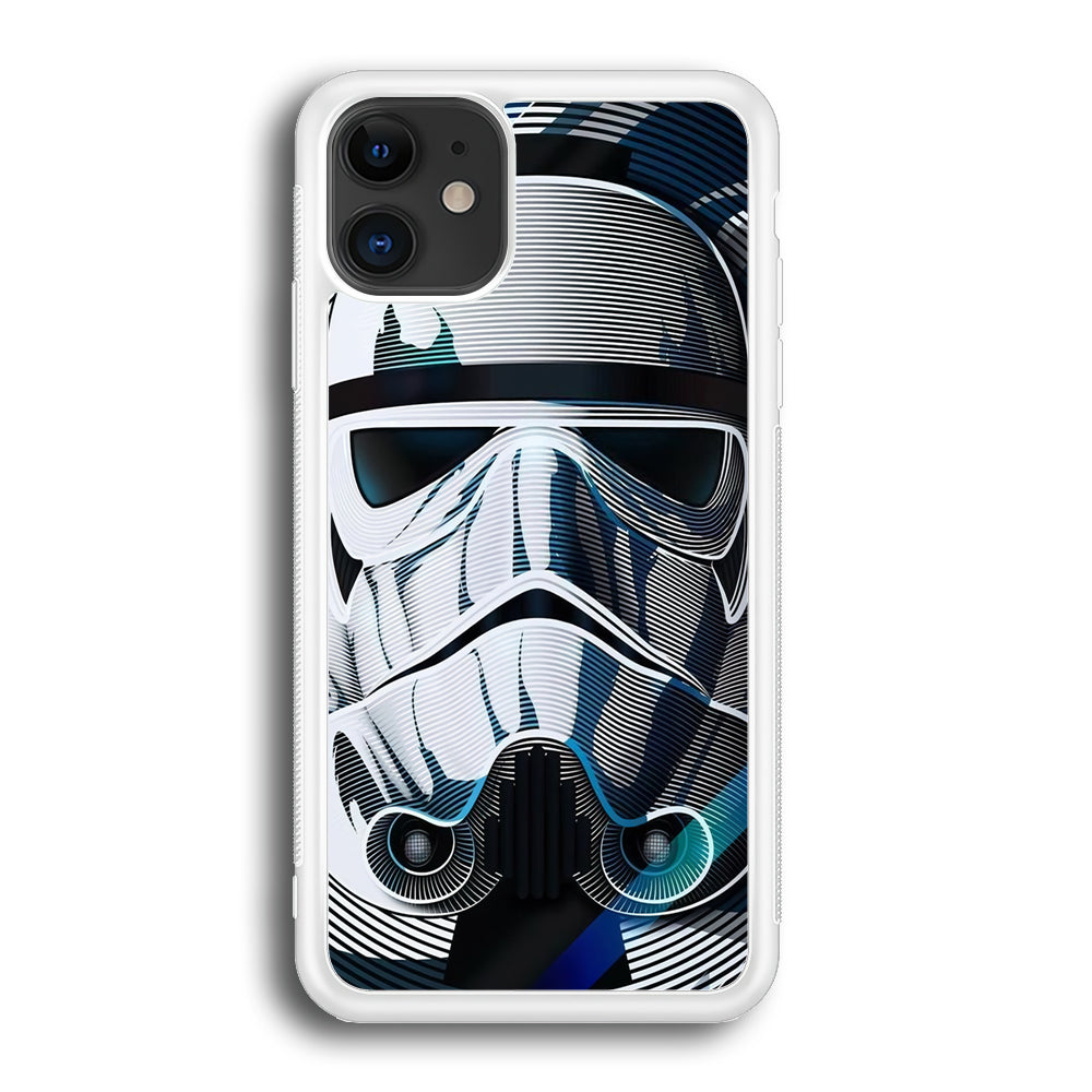Stormtrooper Face Star Wars iPhone 12 Mini Case-Phone Case-Rubber White (2D Case)-Altracase