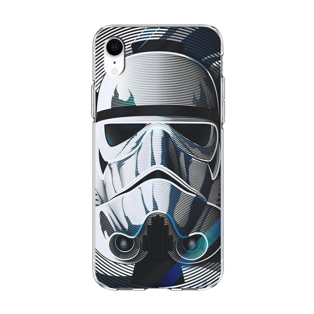 Stormtrooper Face Star Wars iPhone XR Case-Phone Case-Clear Soft Case-Altracase