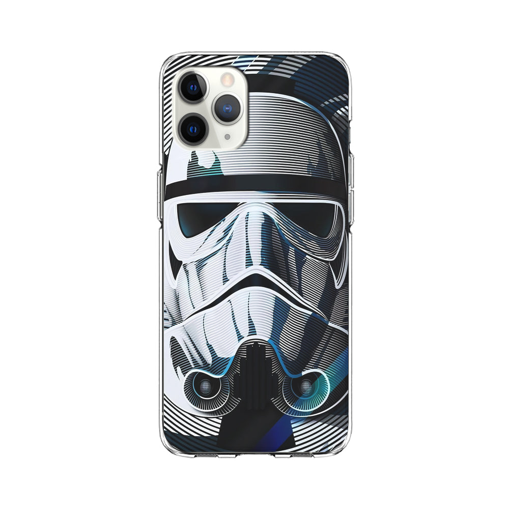 Stormtrooper Face Star Wars iPhone 11 Pro Max Case-Phone Case-Clear Soft Case-Altracase