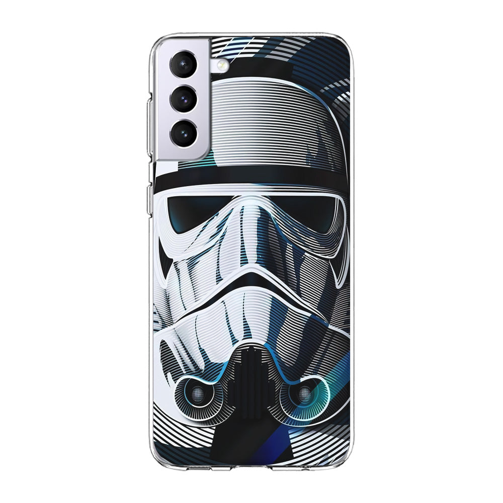 Stormtrooper Face Star Wars Samsung Galaxy S23 Plus Case-Phone Case-Clear Soft Case-Altracase