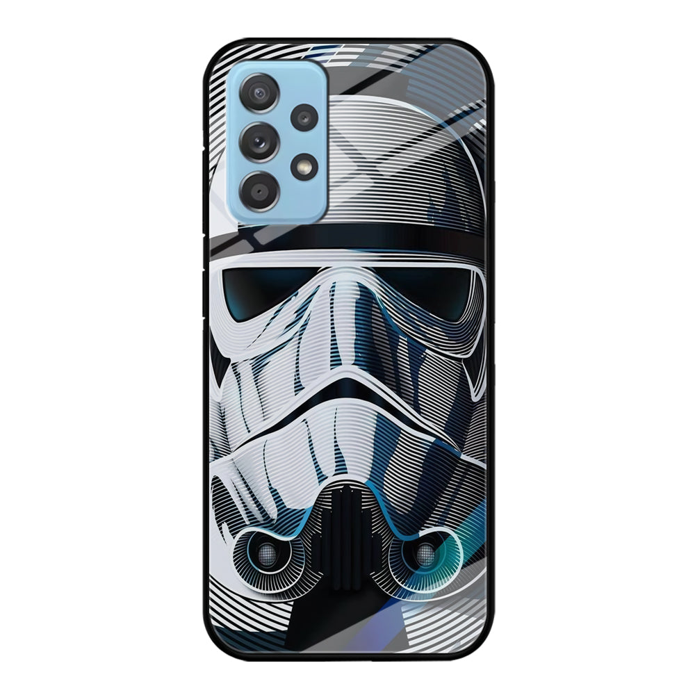 Stormtrooper Face Star Wars Samsung Galaxy A72 Case-Phone Case-Tempered Glass Case-Altracase