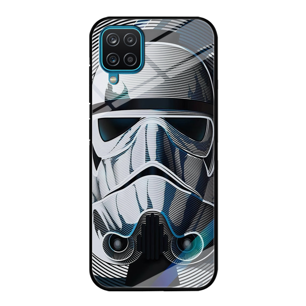 Stormtrooper Face Star Wars Samsung Galaxy A12 Case-Phone Case-Tempered Glass Case-Altracase