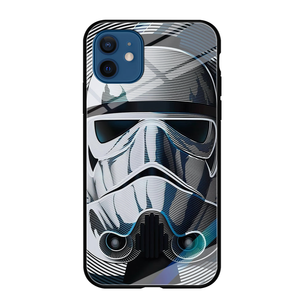 Stormtrooper Face Star Wars iPhone 12 Case-Phone Case-Tempered Glass Case-Altracase