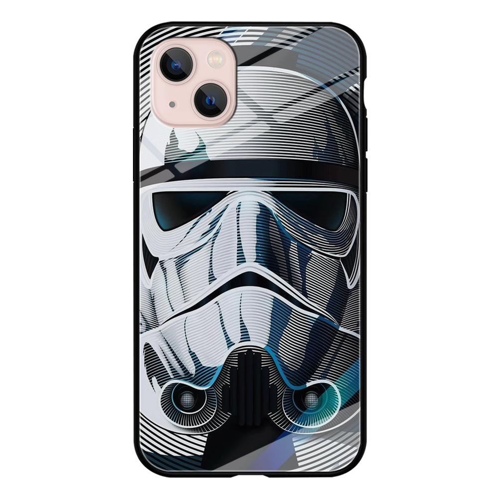Stormtrooper Face Star Wars iPhone 13 Mini Case-Phone Case-Tempered Glass Case-Altracase