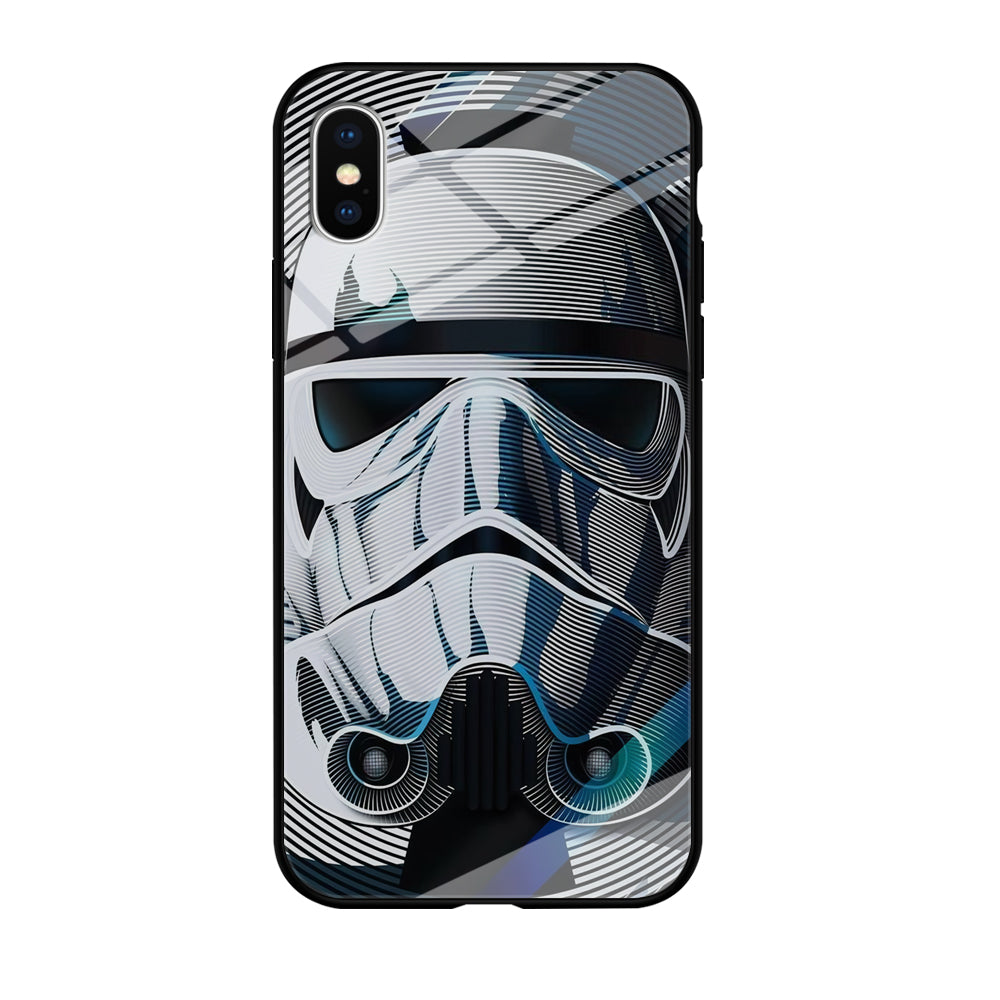 Stormtrooper Face Star Wars iPhone Xs Case-Phone Case-Tempered Glass Case-Altracase