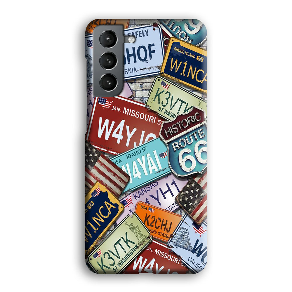 Street Signs USA Samsung Galaxy S24 Plus Case-Phone Case-3D Case-Altracase