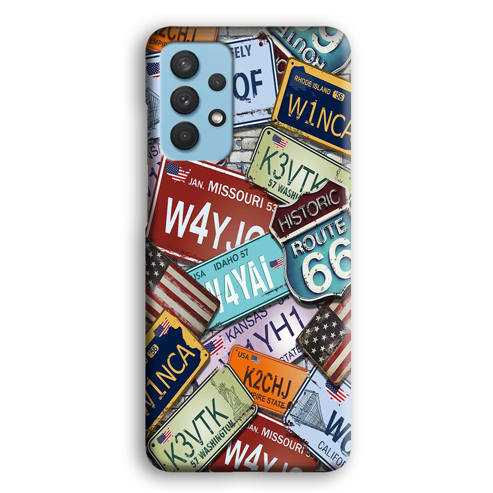 Street Signs USA Samsung Galaxy A32 Case-Phone Case-3D Case-Altracase
