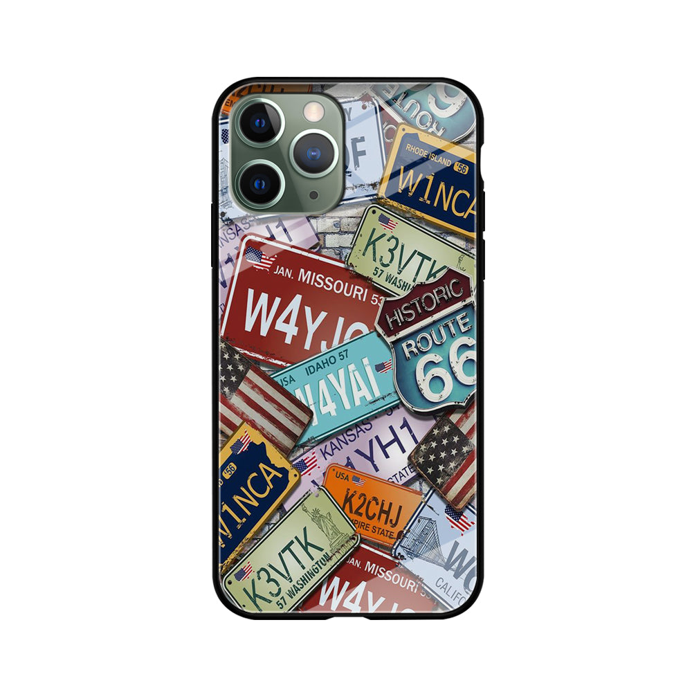 Street Signs USA iPhone 11 Pro Max Case-Phone Case-Tempered Glass Case-Altracase