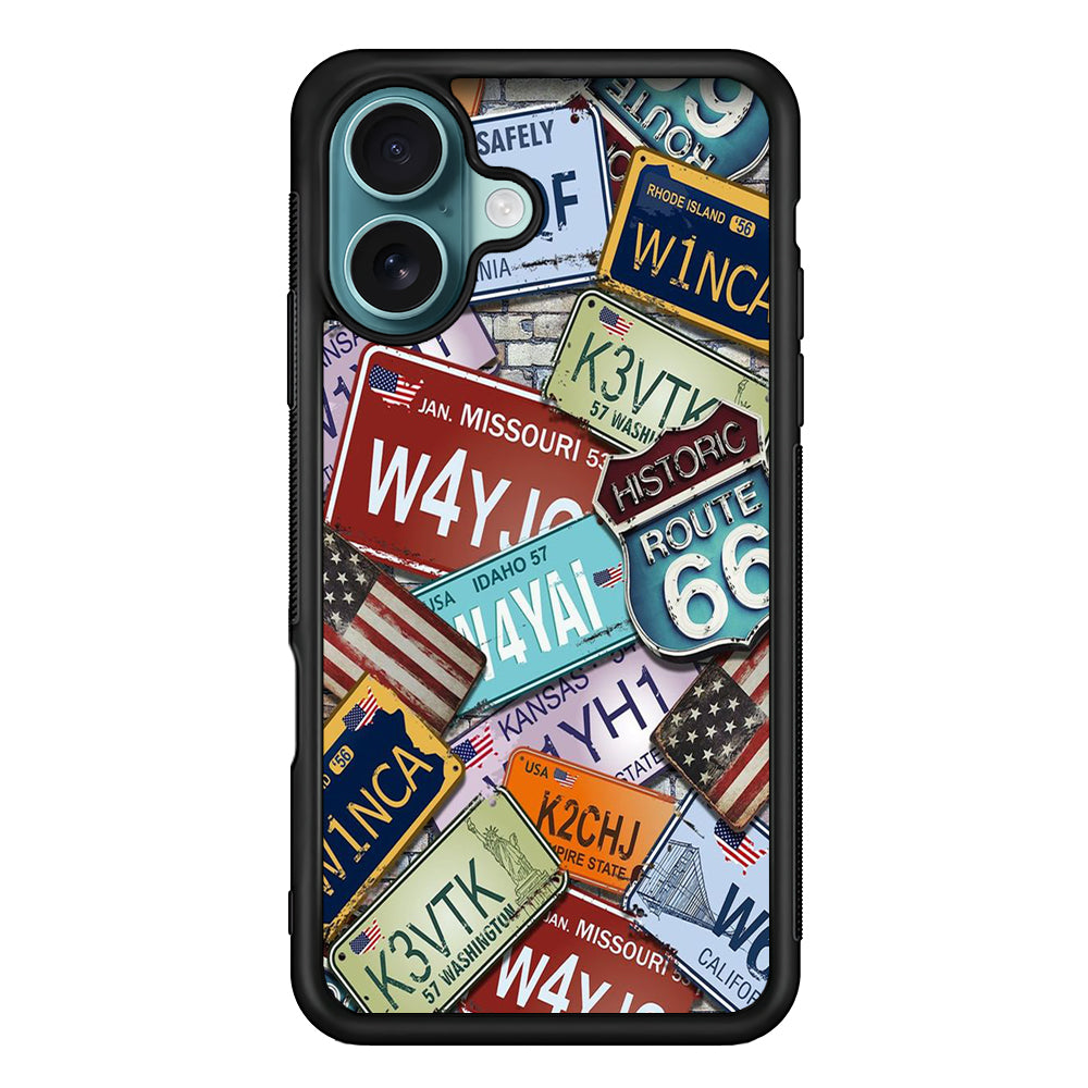 Street Signs USA iPhone 16 Plus Case - Altracase