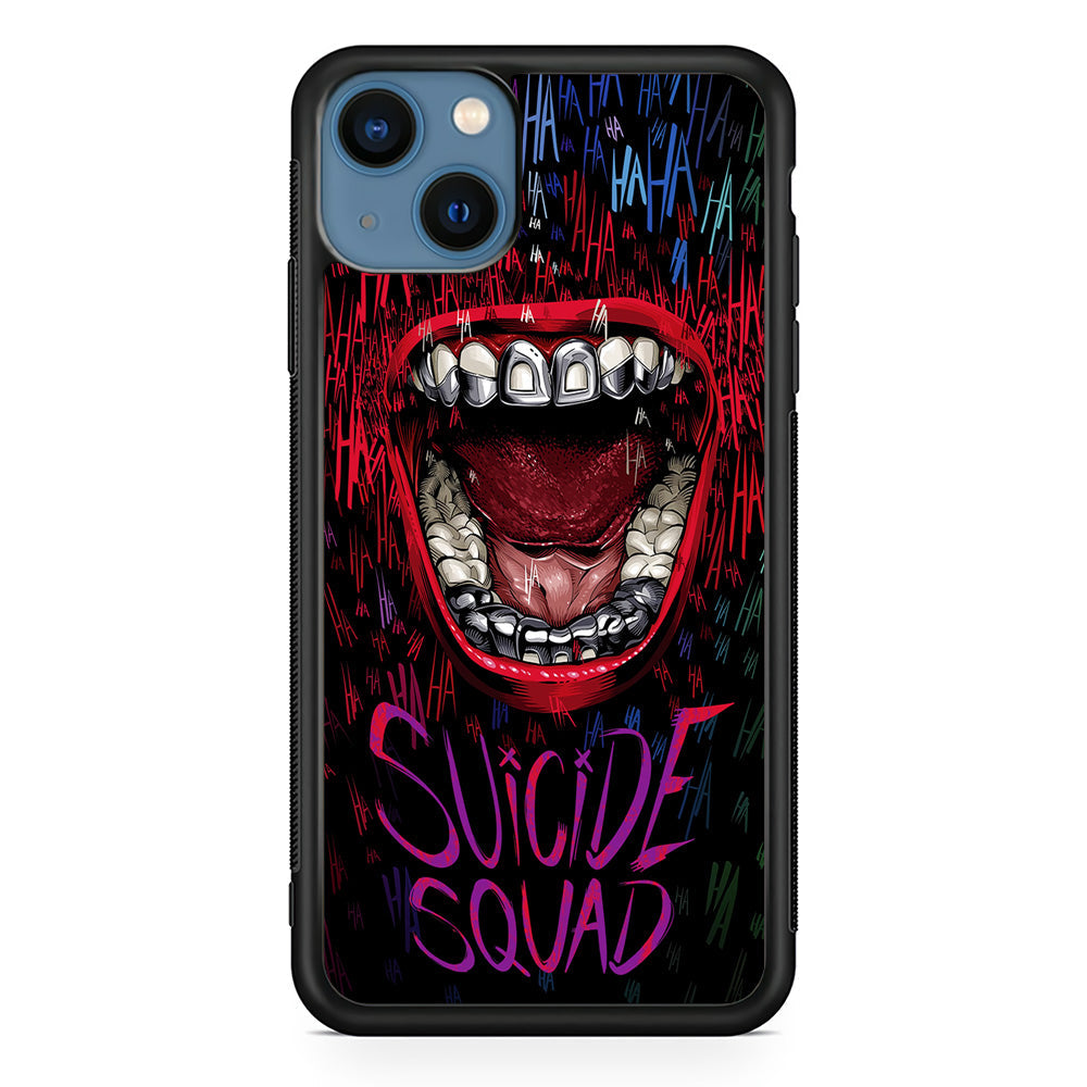 Suicide Squad Art iPhone 14 Plus Case-Phone Case-Rubber Black (2D Case)-Altracase