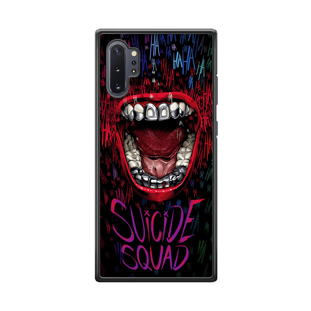 Suicide Squad Art Samsung Galaxy Note 10 Plus Case-Phone Case-Rubber Black (2D Case)-Altracase