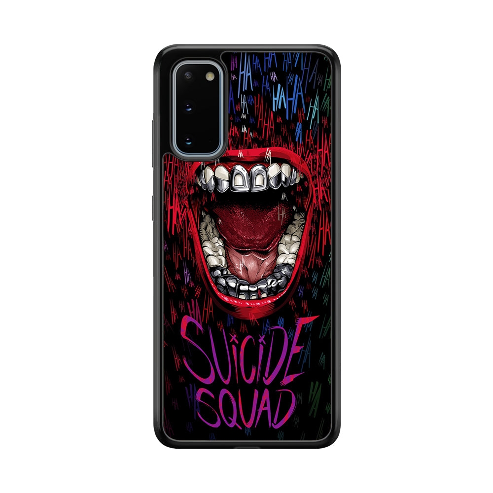 Suicide Squad Art Samsung Galaxy S20 Case-Phone Case-Rubber Black (2D Case)-Altracase