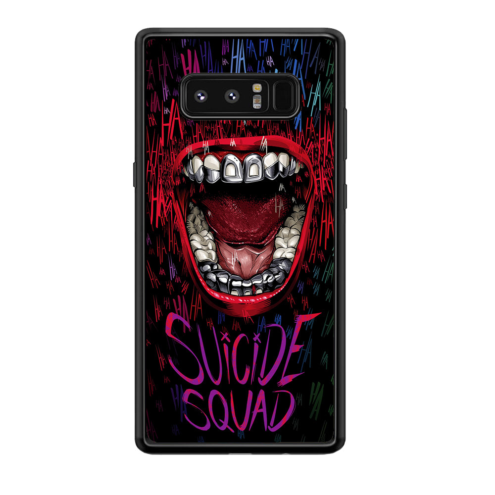 Suicide Squad Art Samsung Galaxy Note 8 Case-Phone Case-Tempered Glass Case-Altracase