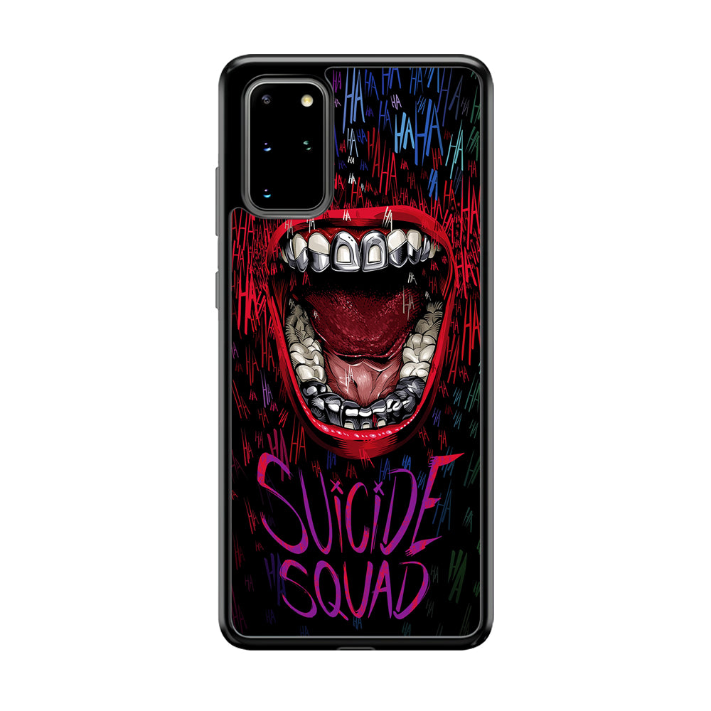 Suicide Squad Art Samsung Galaxy S20 Plus Case-Phone Case-Rubber Black (2D Case)-Altracase