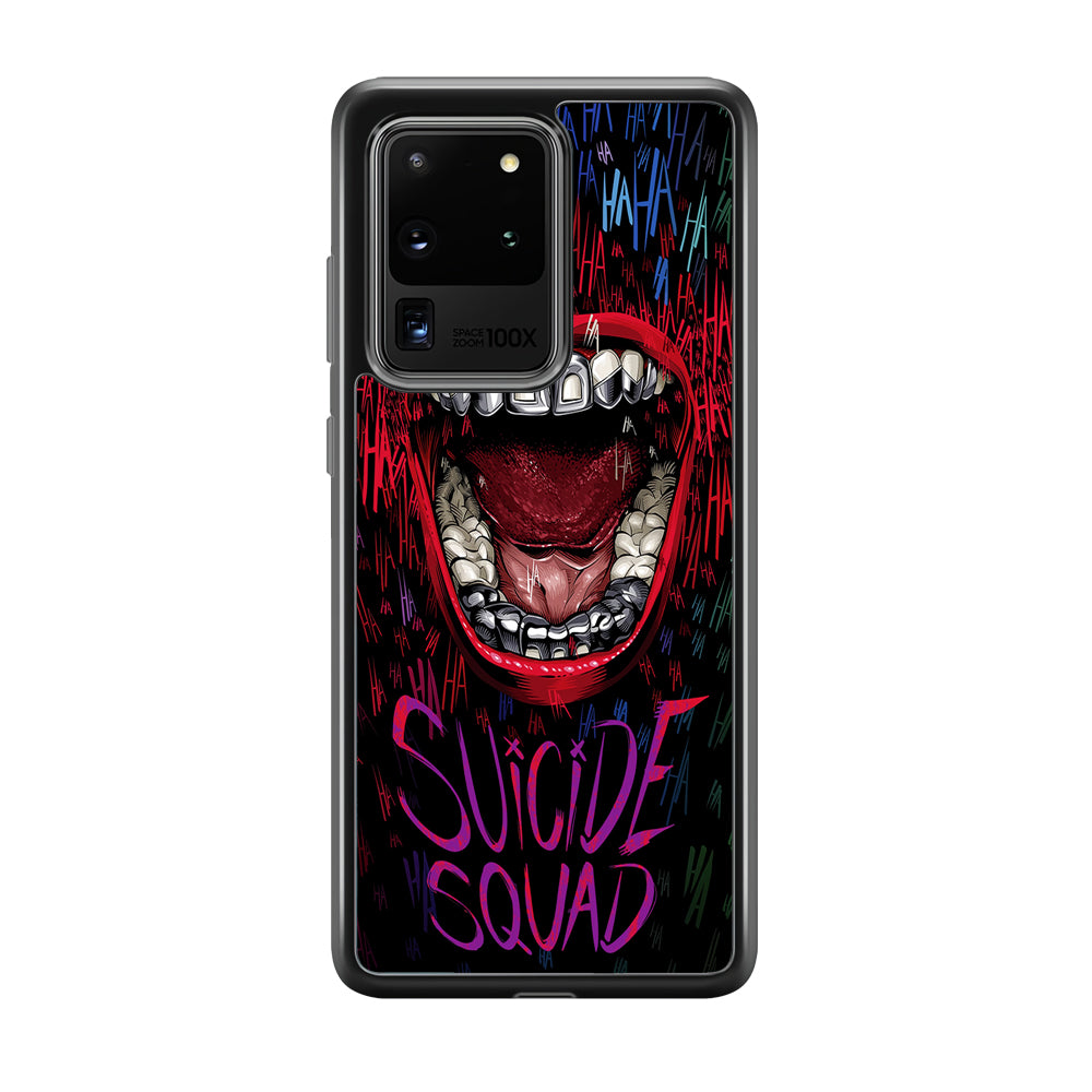 Suicide Squad Art Samsung Galaxy S20 Ultra Case-Phone Case-Tempered Glass Case-Altracase