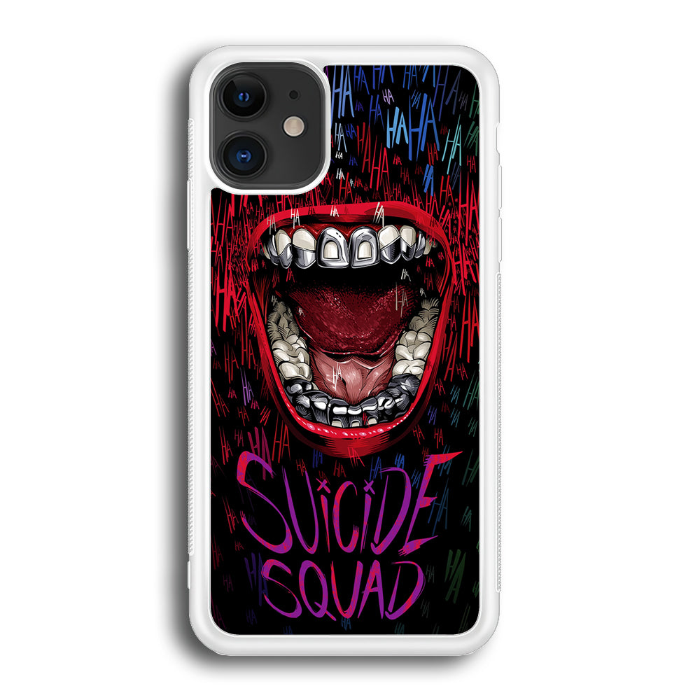 Suicide Squad Art iPhone 12 Mini Case-Phone Case-Rubber White (2D Case)-Altracase