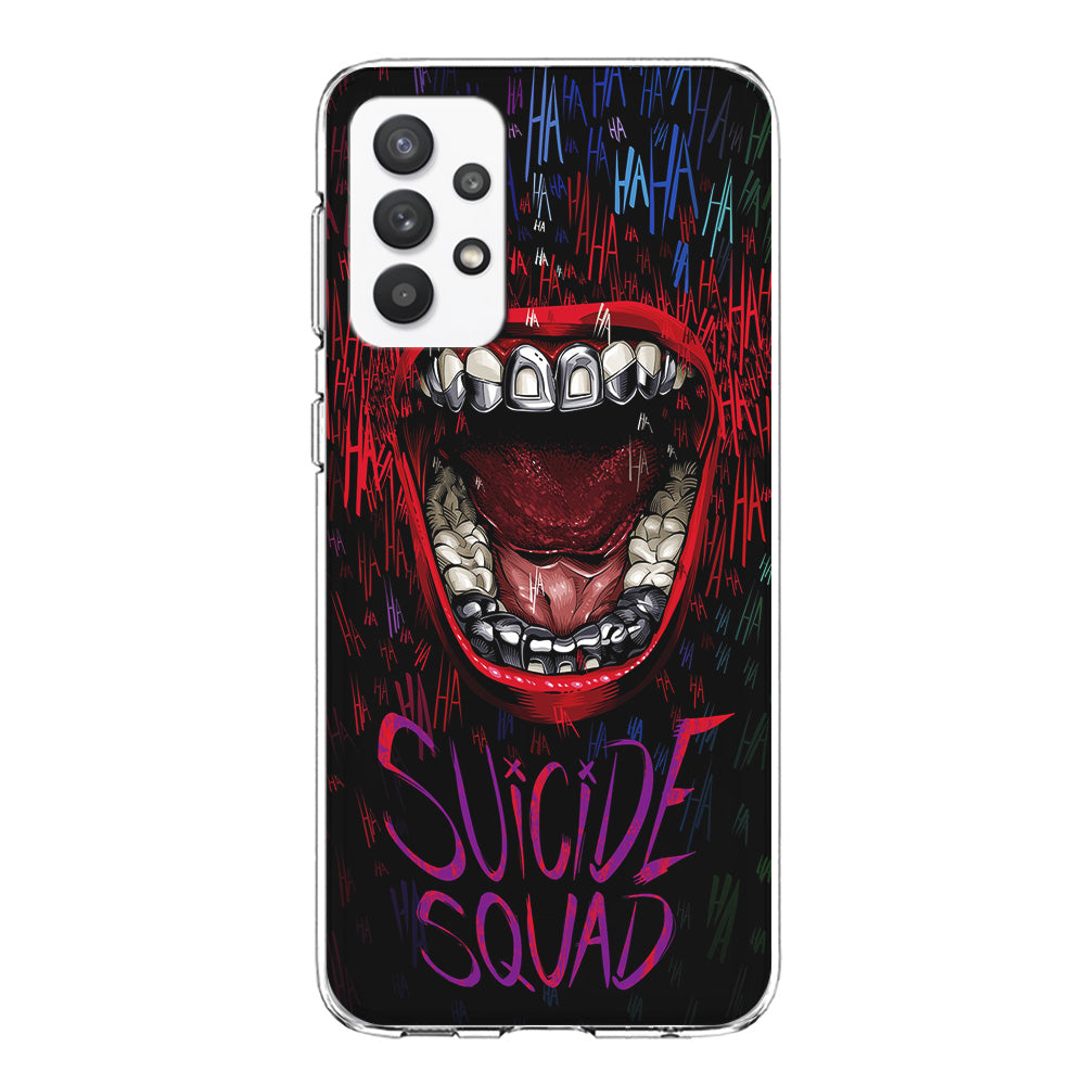 Suicide Squad Art Samsung Galaxy A32 Case-Phone Case-Clear Soft Case-Altracase