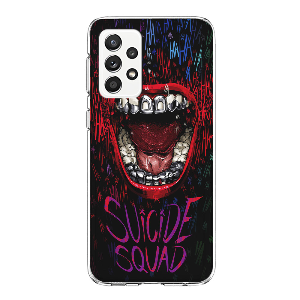 Suicide Squad Art Samsung Galaxy A52 Case-Phone Case-Clear Soft Case-Altracase