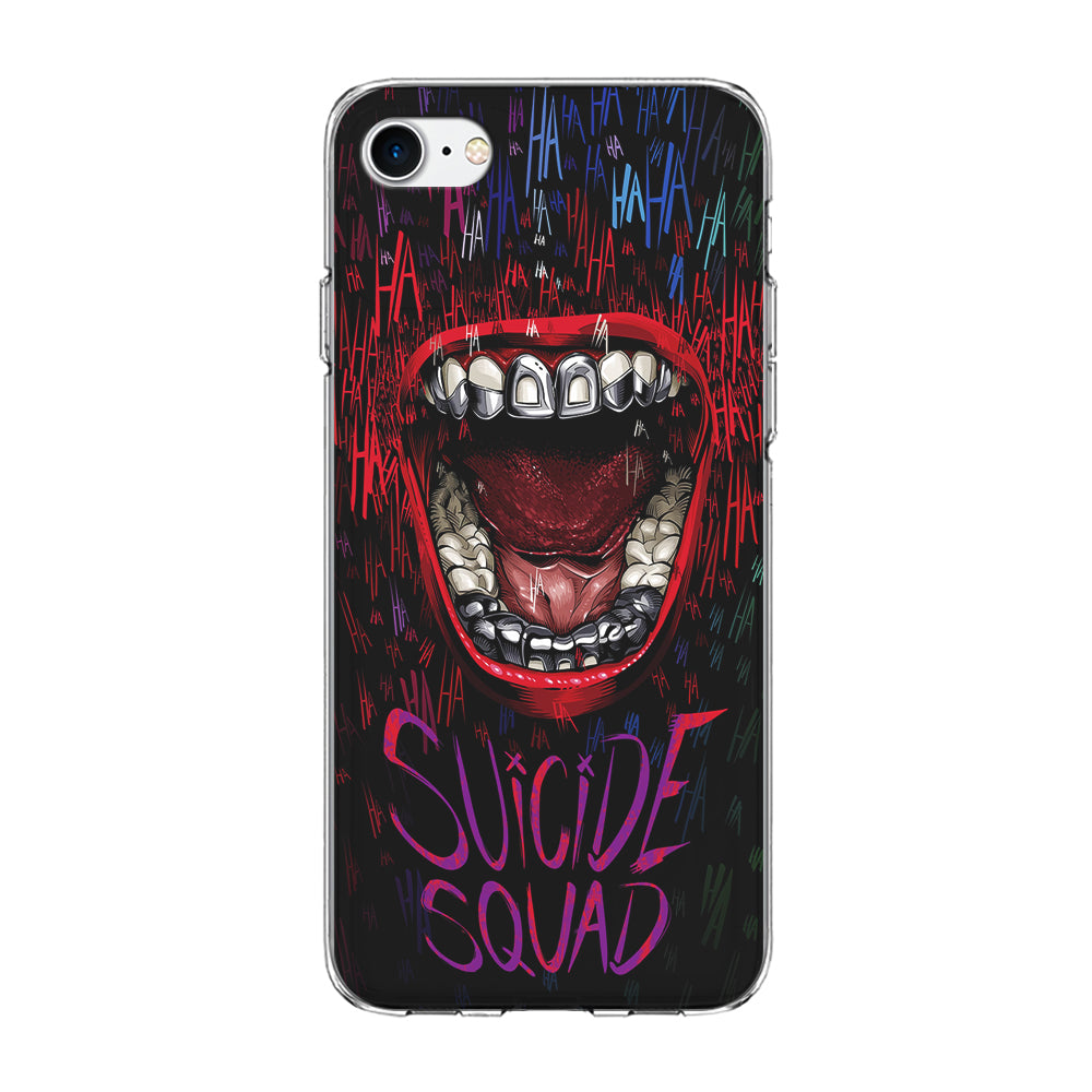 Suicide Squad Art iPhone SE 3 2022 Case-Phone Case-Clear Soft Case-Altracase