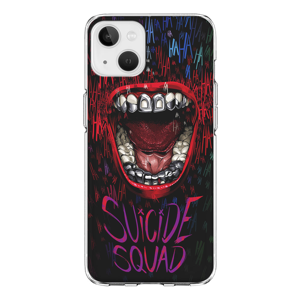 Suicide Squad Art iPhone 13 Mini Case-Phone Case-Clear Soft Case-Altracase