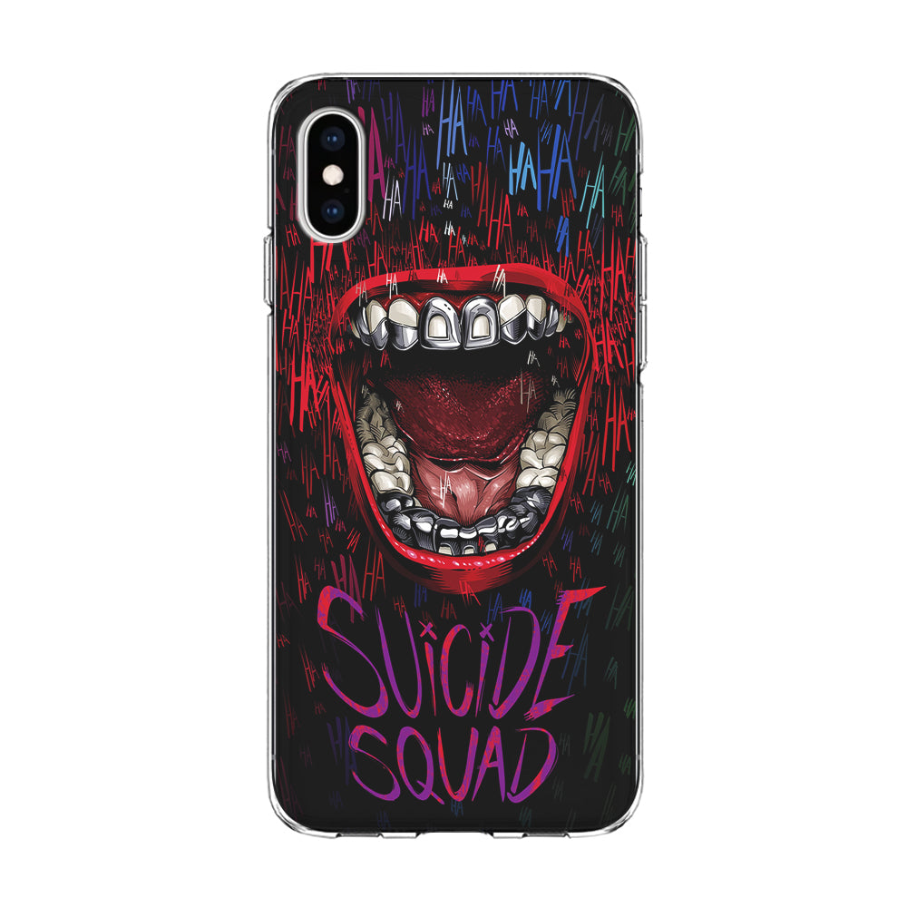 Suicide Squad Art iPhone Xs Case-Phone Case-Clear Soft Case-Altracase