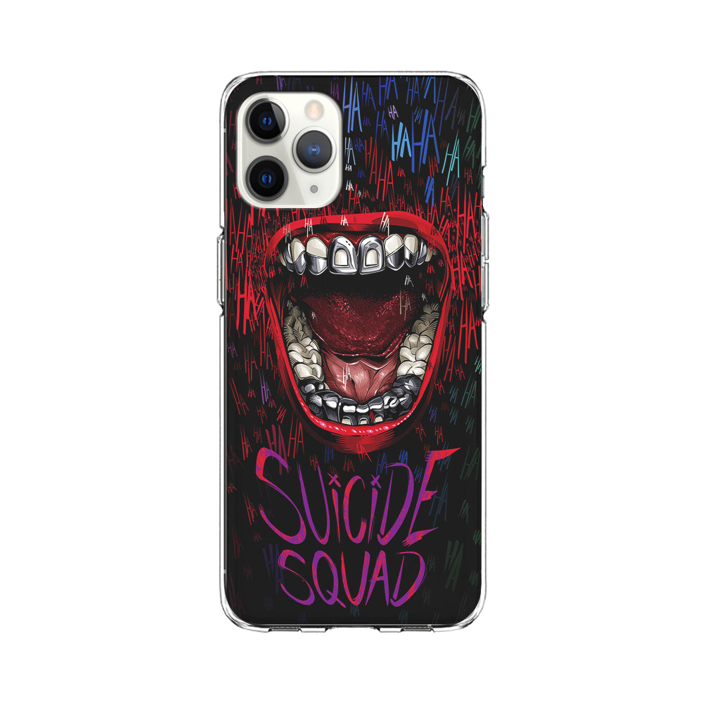 Suicide Squad Art iPhone 11 Pro Case-Phone Case-Clear Soft Case-Altracase