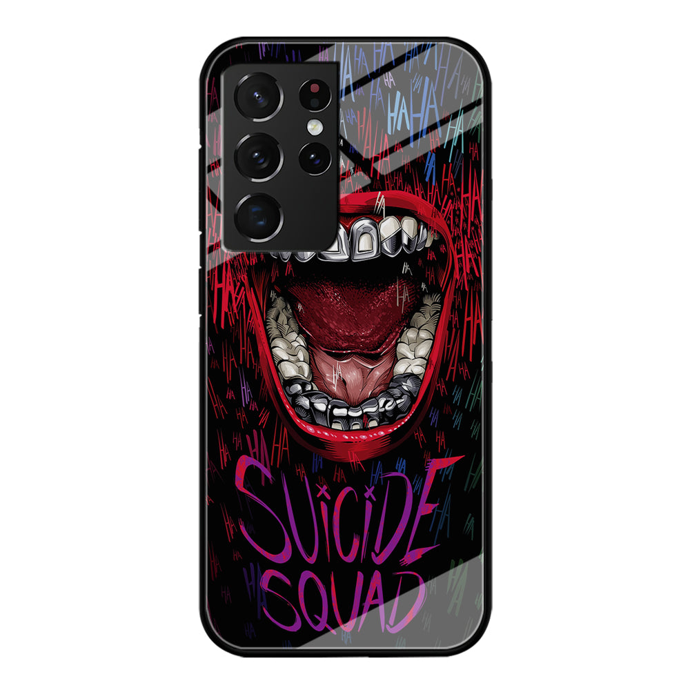 Suicide Squad Art Samsung Galaxy S21 Ultra Case-Phone Case-Tempered Glass Case-Altracase