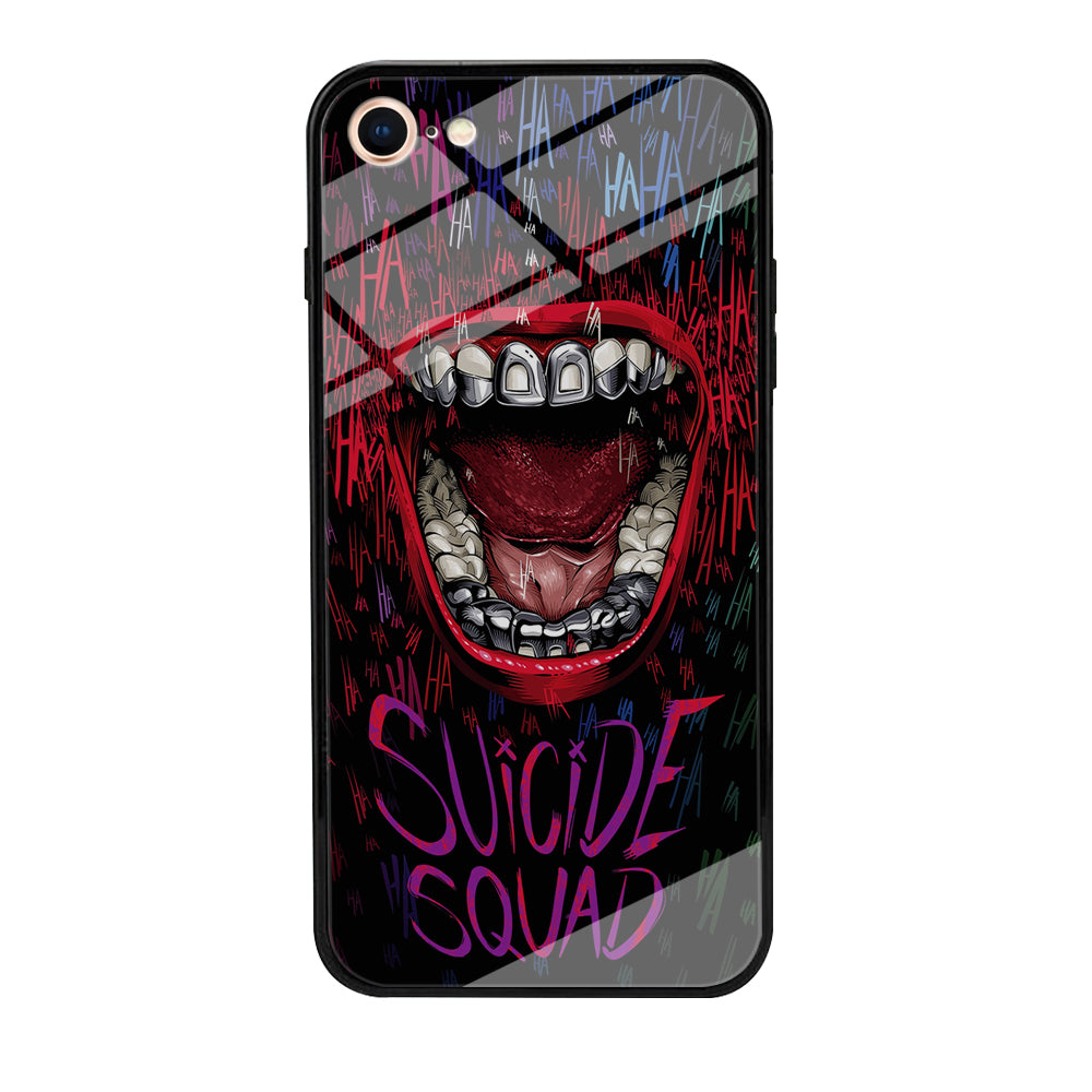 Suicide Squad Art iPhone 8 Case-Phone Case-Tempered Glass Case-Altracase