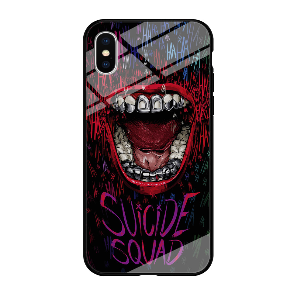 Suicide Squad Art iPhone Xs Case-Phone Case-Tempered Glass Case-Altracase