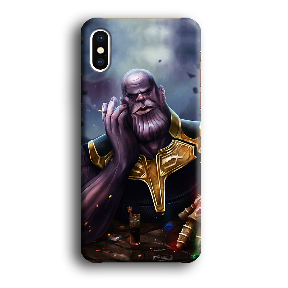 Thanos Chill iPhone Xs Case-Phone Case-3D Case-Altracase