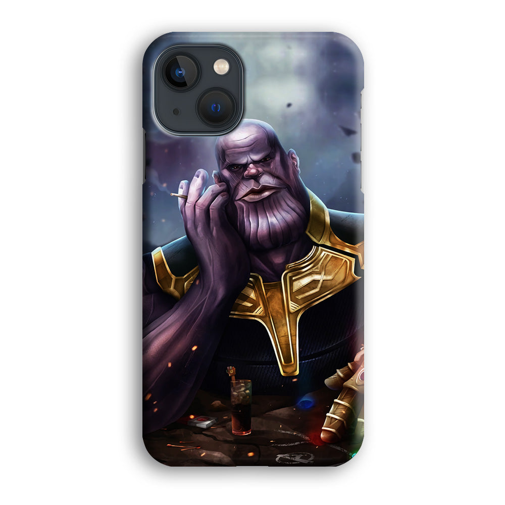 Thanos Chill iPhone 13 Mini Case-Phone Case-3D Case-Altracase