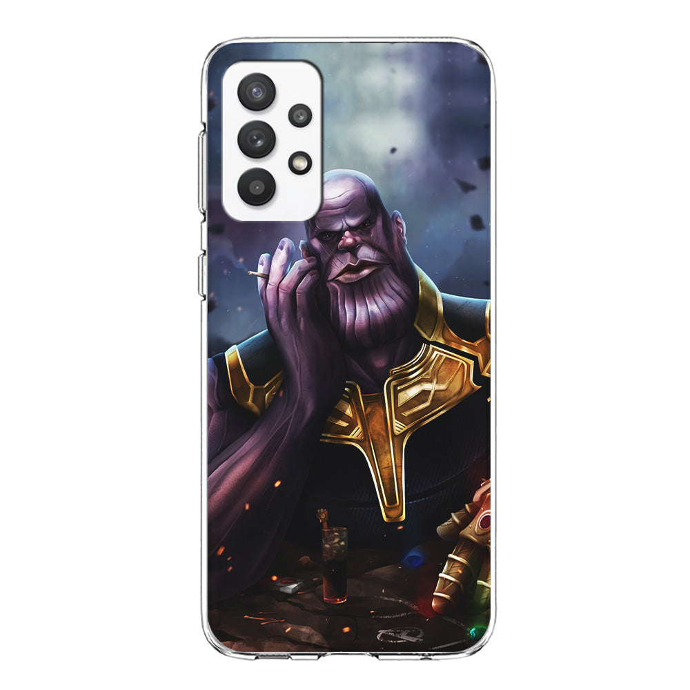 Thanos Chill Samsung Galaxy A32 Case-Phone Case-Clear Soft Case-Altracase