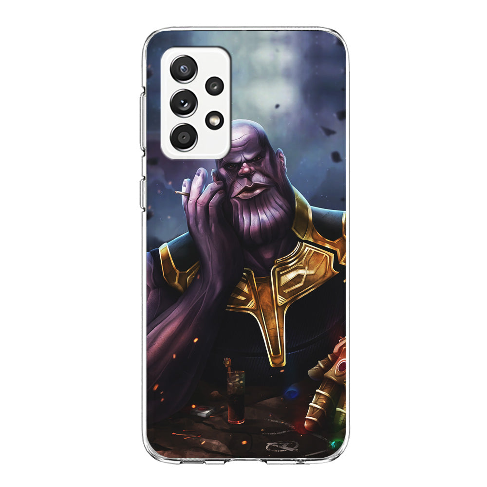 Thanos Chill Samsung Galaxy A72 Case-Phone Case-Clear Soft Case-Altracase