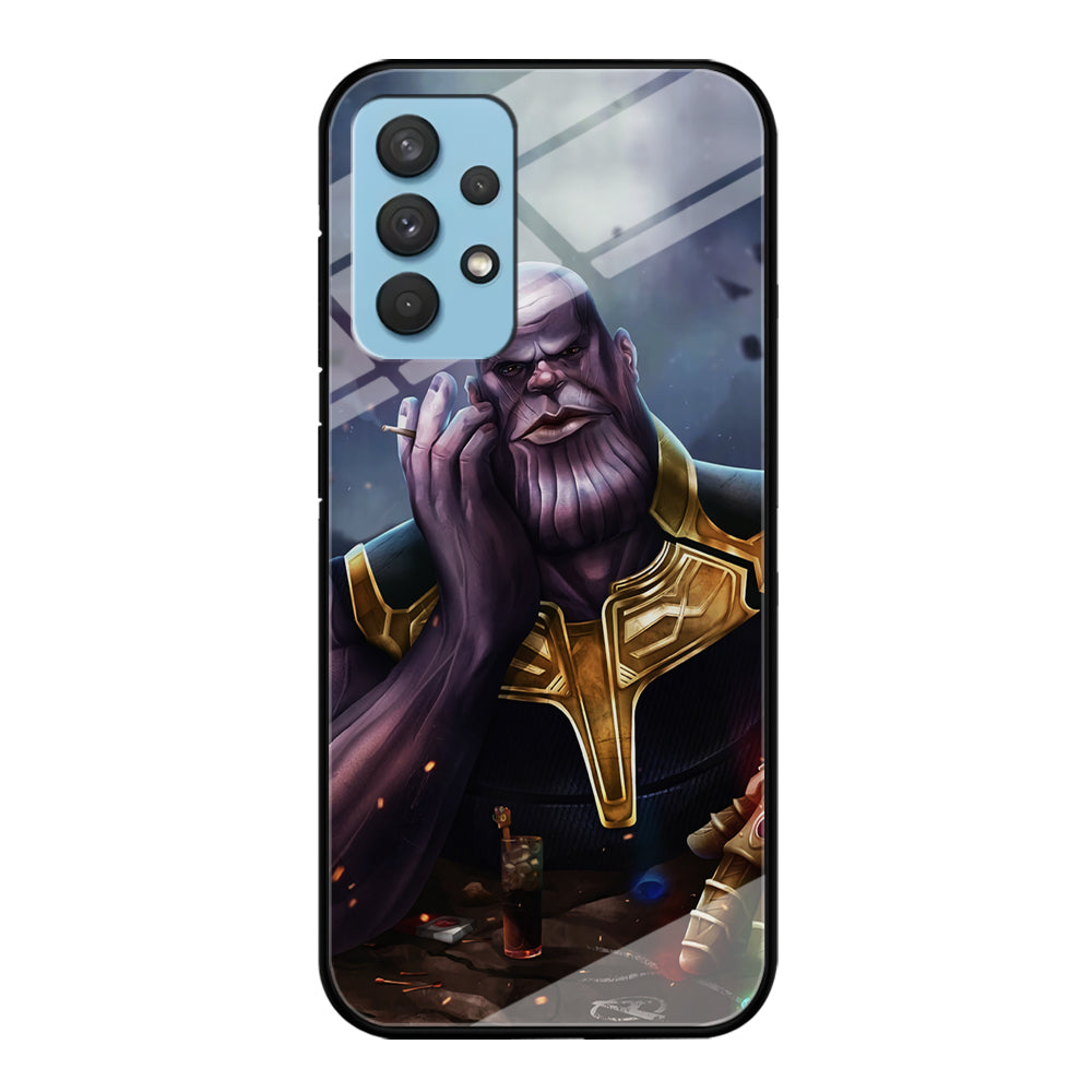 Thanos Chill Samsung Galaxy A32 Case-Phone Case-Tempered Glass Case-Altracase