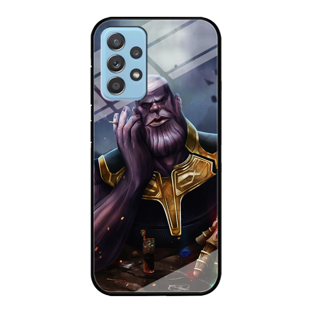 Thanos Chill Samsung Galaxy A72 Case-Phone Case-Tempered Glass Case-Altracase