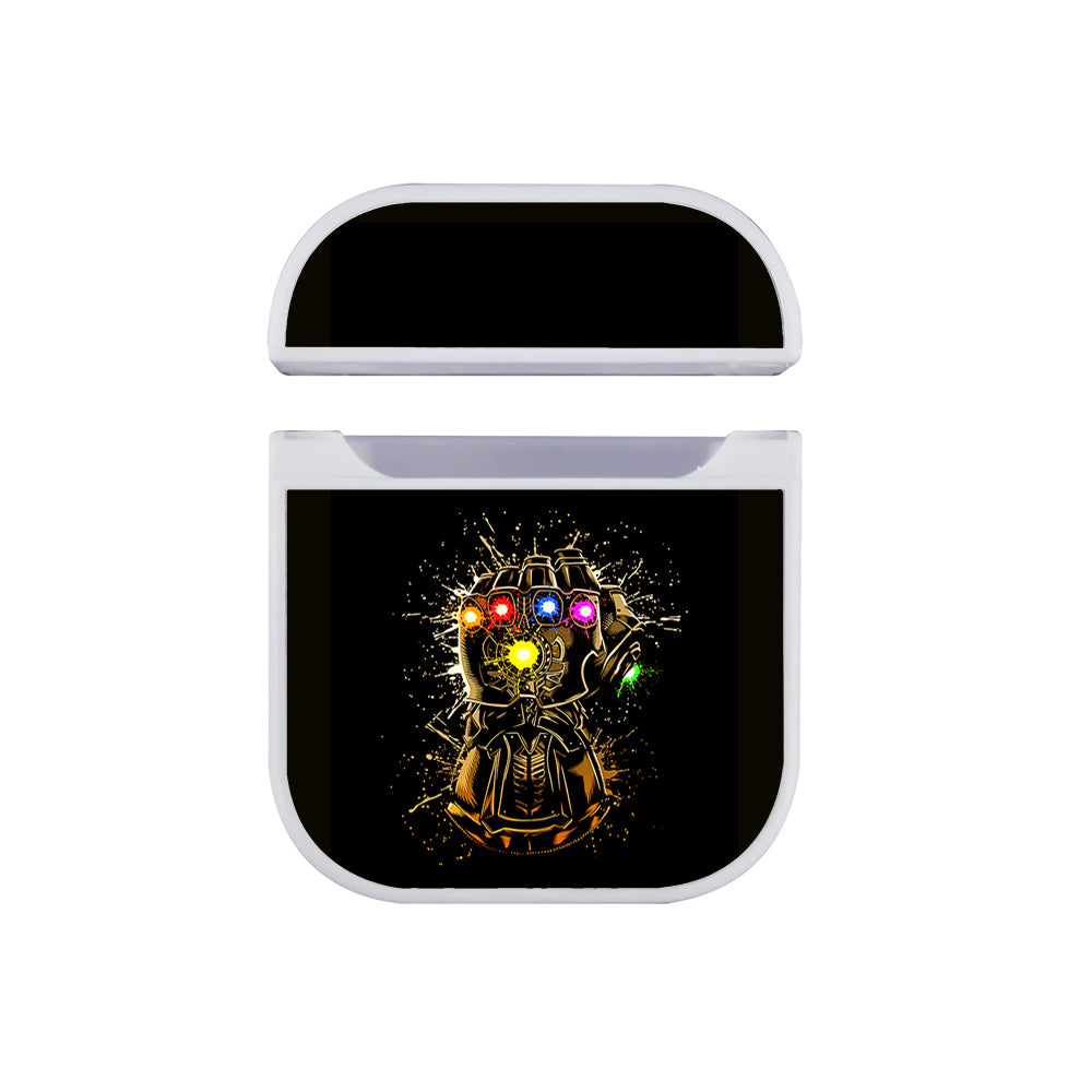 Thanos Gauntlet Infinity Stone Apple AirPods Case-AirPod Case-White-Altracase